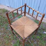 Chaise / fauteuil d'angle ancien