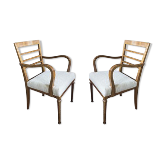 Pair of art deco chairs