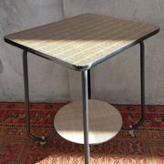 Desserte vintage métal et vinyl
