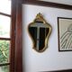 Antique Louis XV gilded wood mirror
