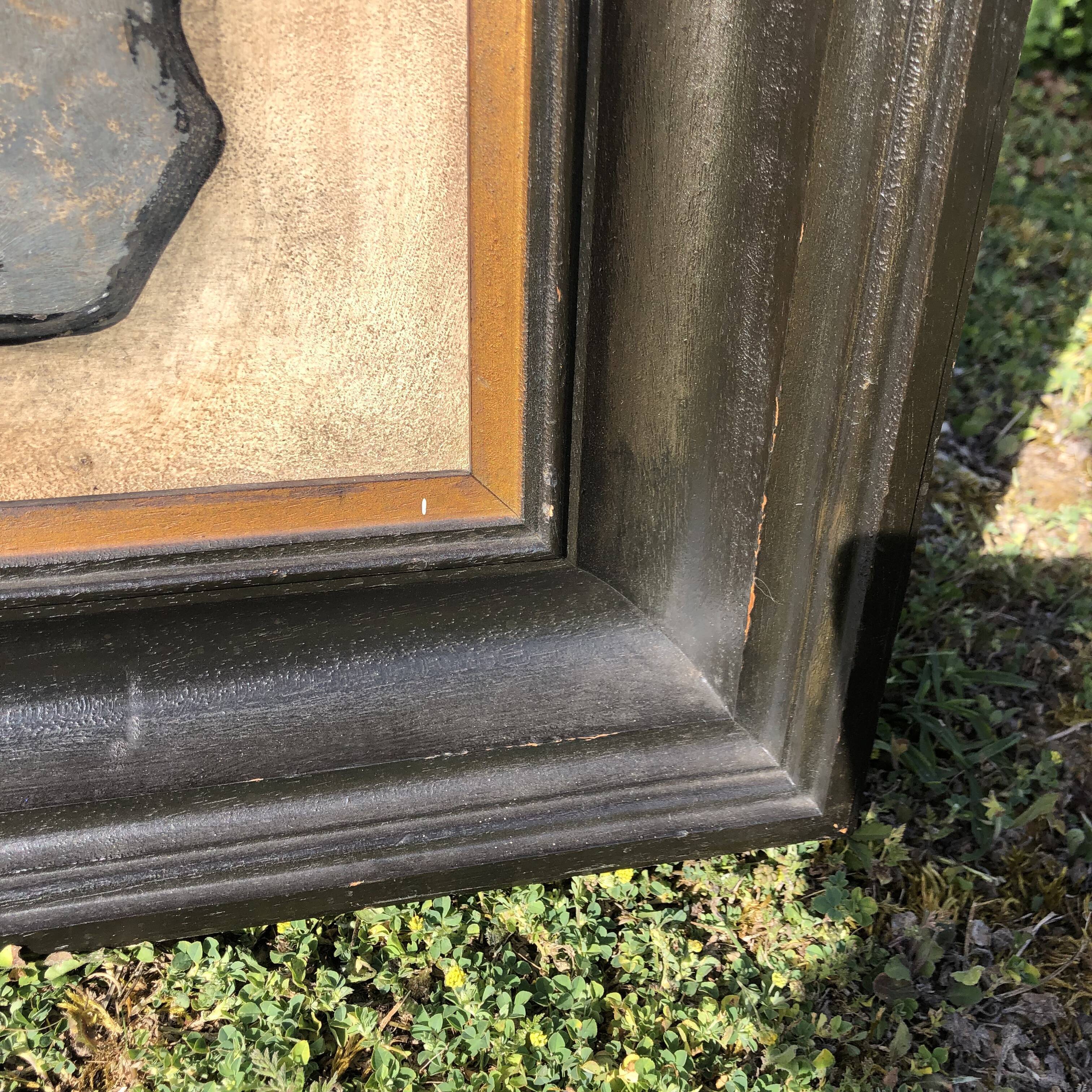 Abstract oil painting