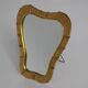 Italian table mirror in gilded wood, 1950s