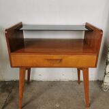 Bedside table, vintage side table 1960