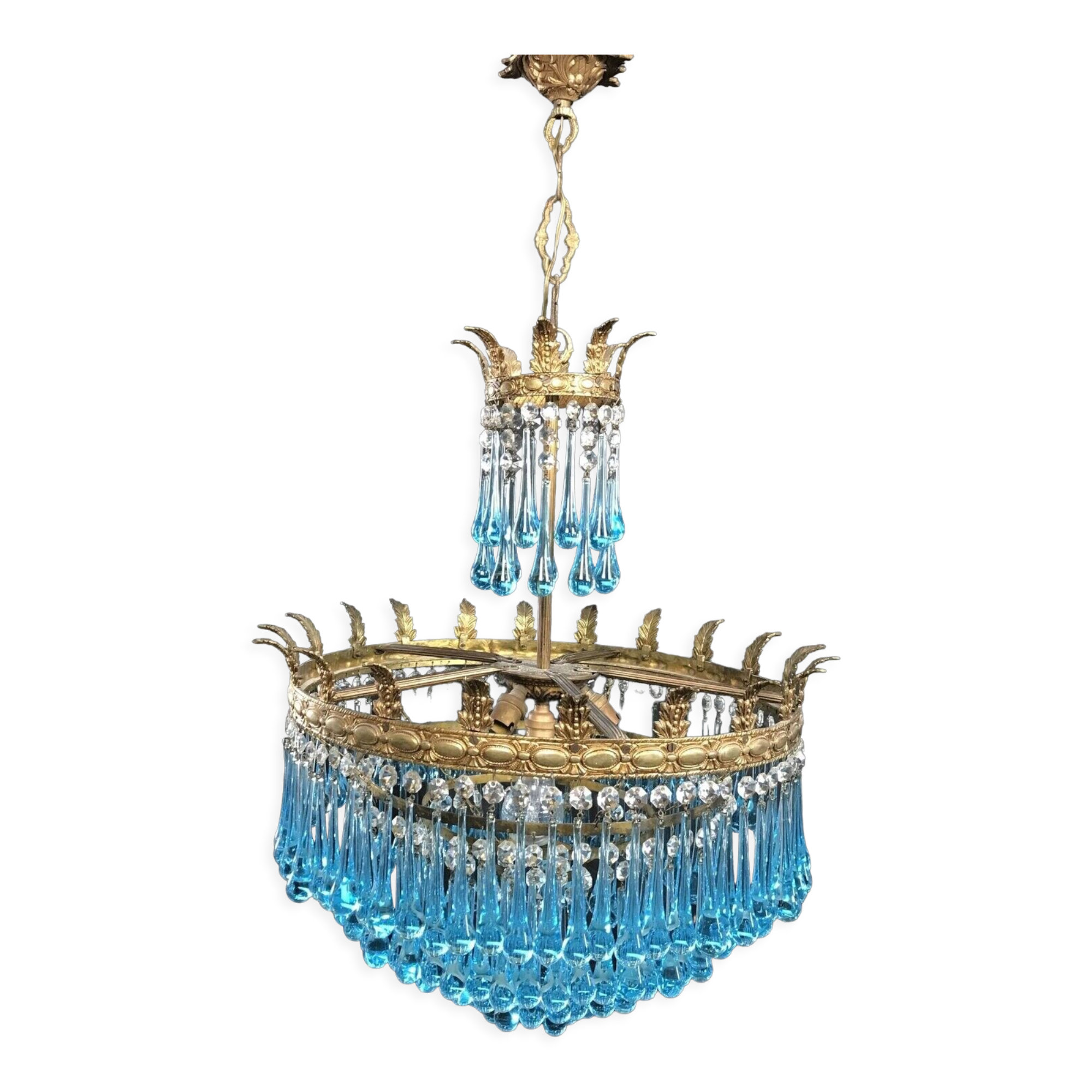 Chandelier drops Murano