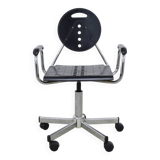 Office chair "Charlie" by Carlo Bimbi for Segis, 1980s Memphis style