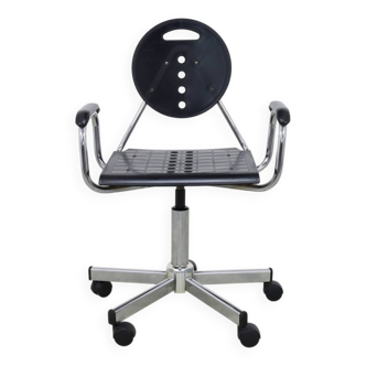 Office chair "Charlie" by Carlo Bimbi for Segis, 1980s Memphis style