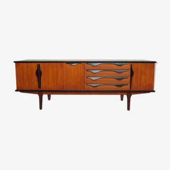 Enfilade scandinave en teck années 60