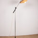Large tilting luminaire in Steel and Teak Temde Leuchten 1960.