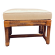 Ottoman bambou vintage