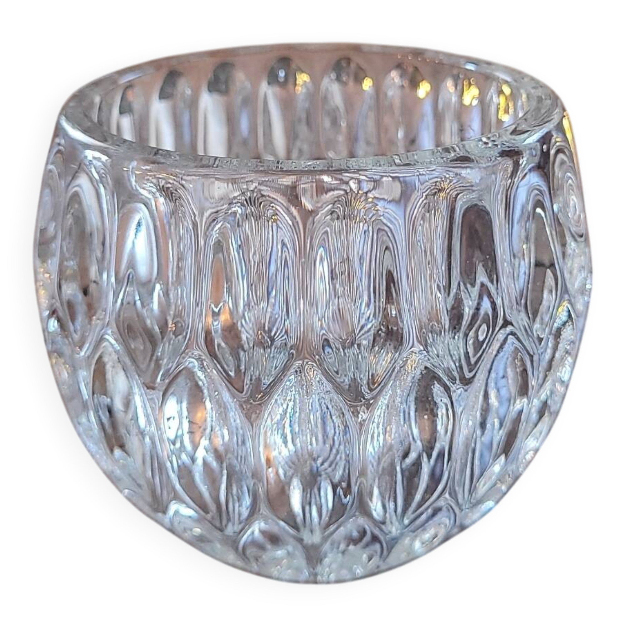 Photophore or soliflore vase with a globular silhouette - Circa 1970