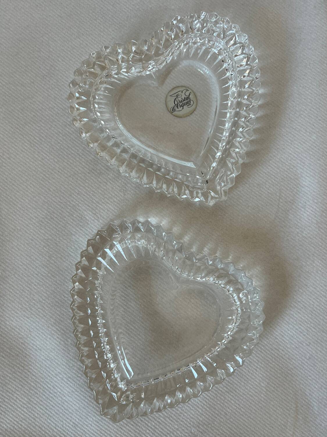 Arques crystal heart box