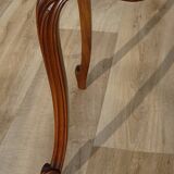 Louis XV bedside table in solid walnut