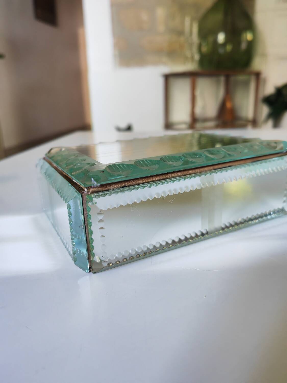 Vintage mirror box