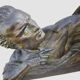 Large Art Deco sculpture in patinated bronze and terracotta – signed Ugo Cipria