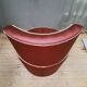 Fauteuil vintage rouge