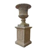 Medici vase in reconstituted stone