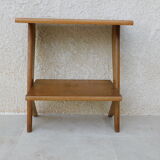 Vintage Scandinavian sofa tip or small side table
