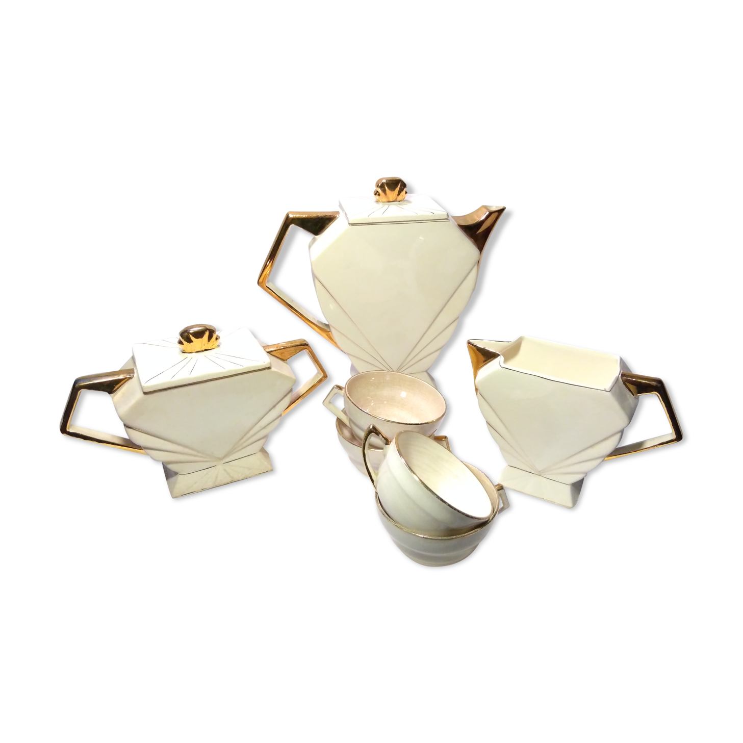 Art Deco coffee service