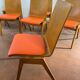 Set of 8 Scandinavian chairs