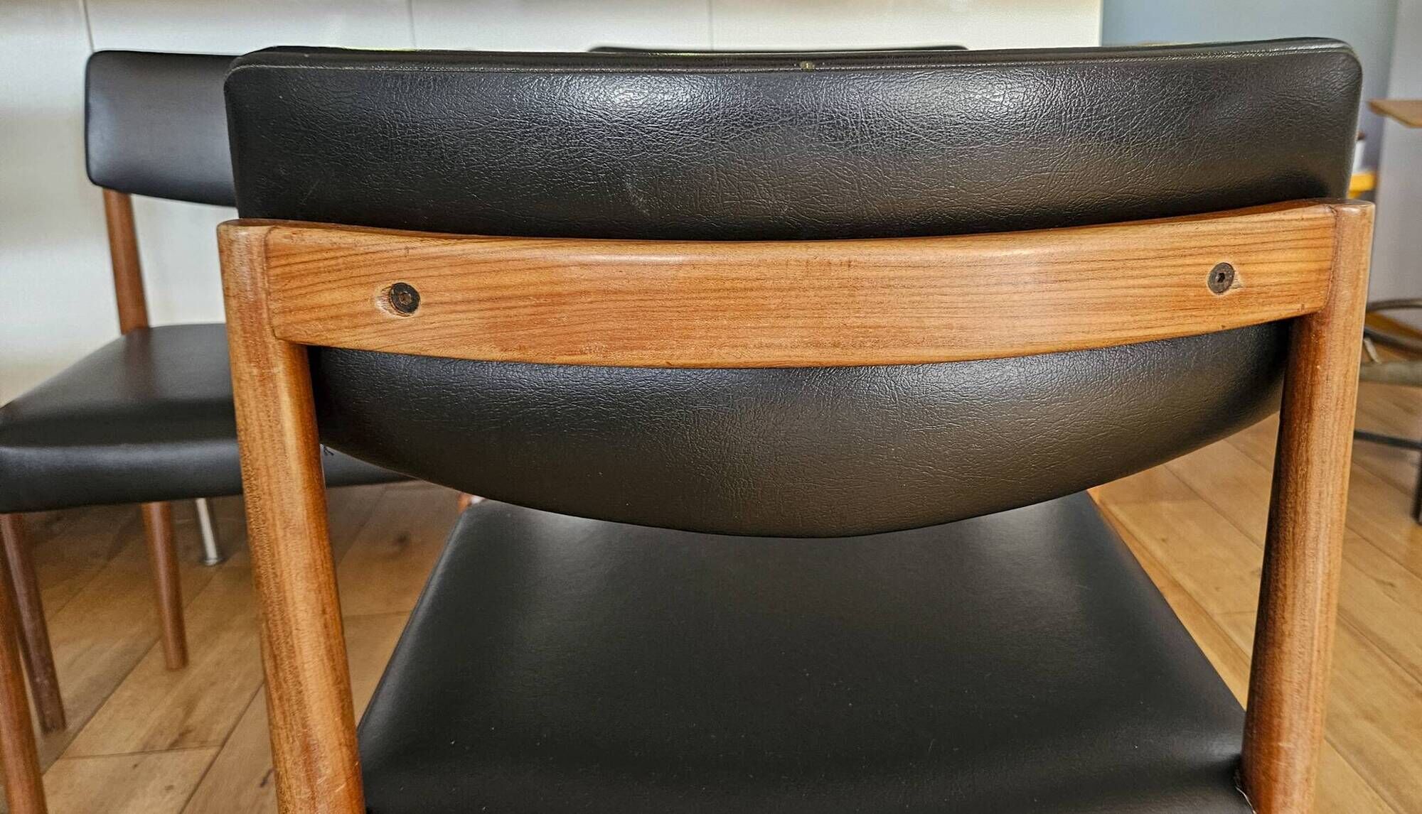 Set of 5 vintage "Scandinavian" chairs Zetel Behaagt / BeHaegel