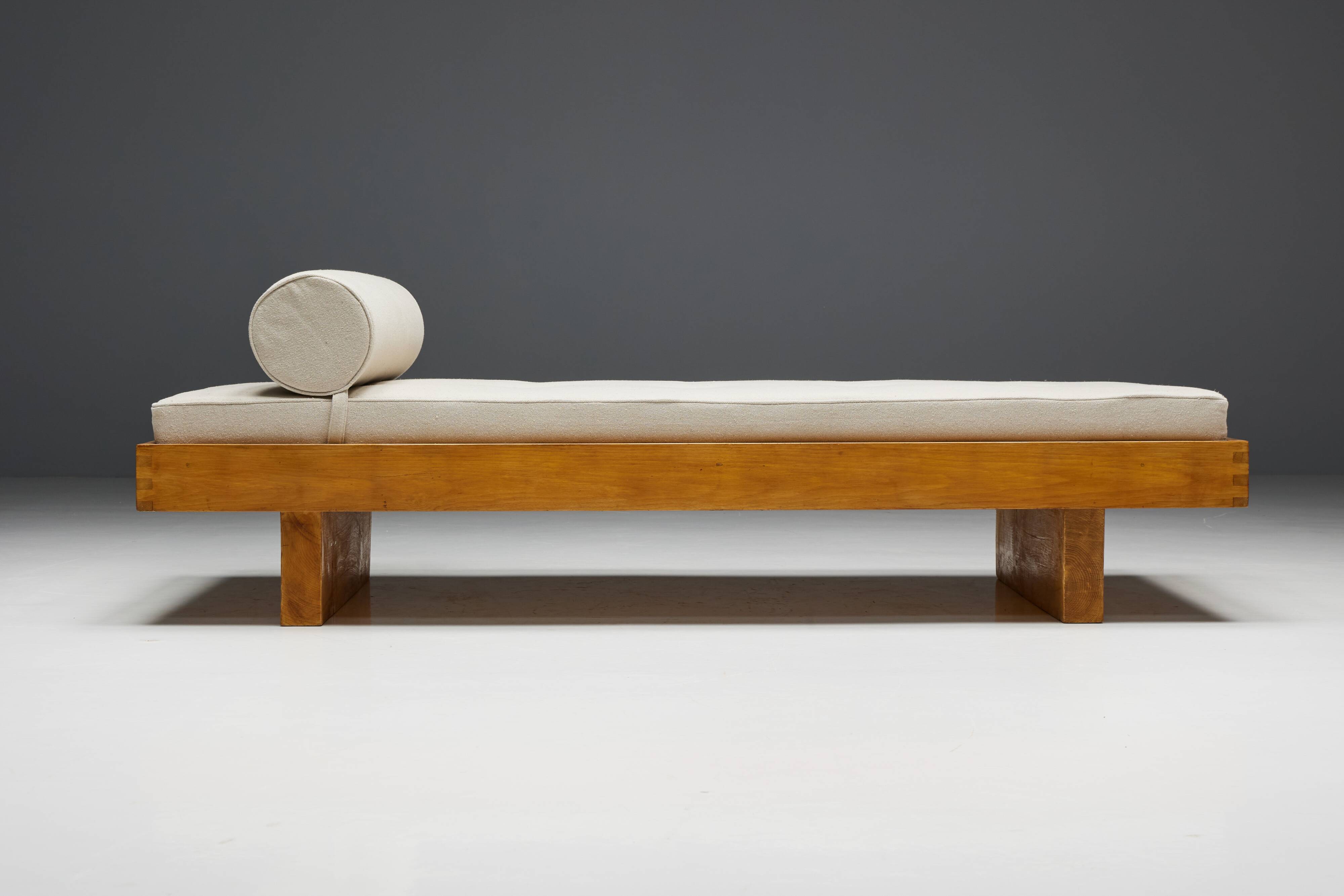 Daybed by Charlotte Perriand for Méribel Les Allues, France, 1960s