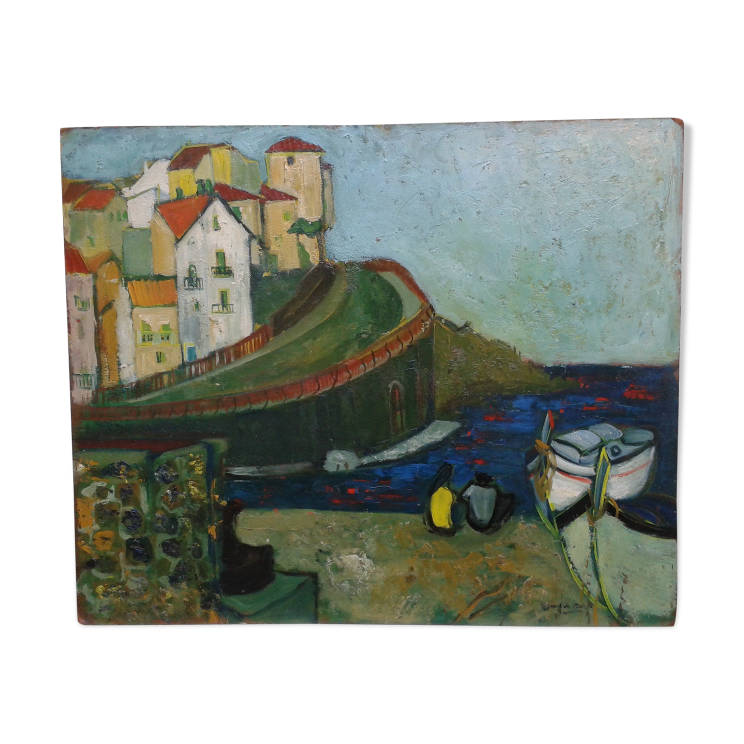 Cap d'Hona port of Banyuls on sea - Langlois Bellot Jeanne