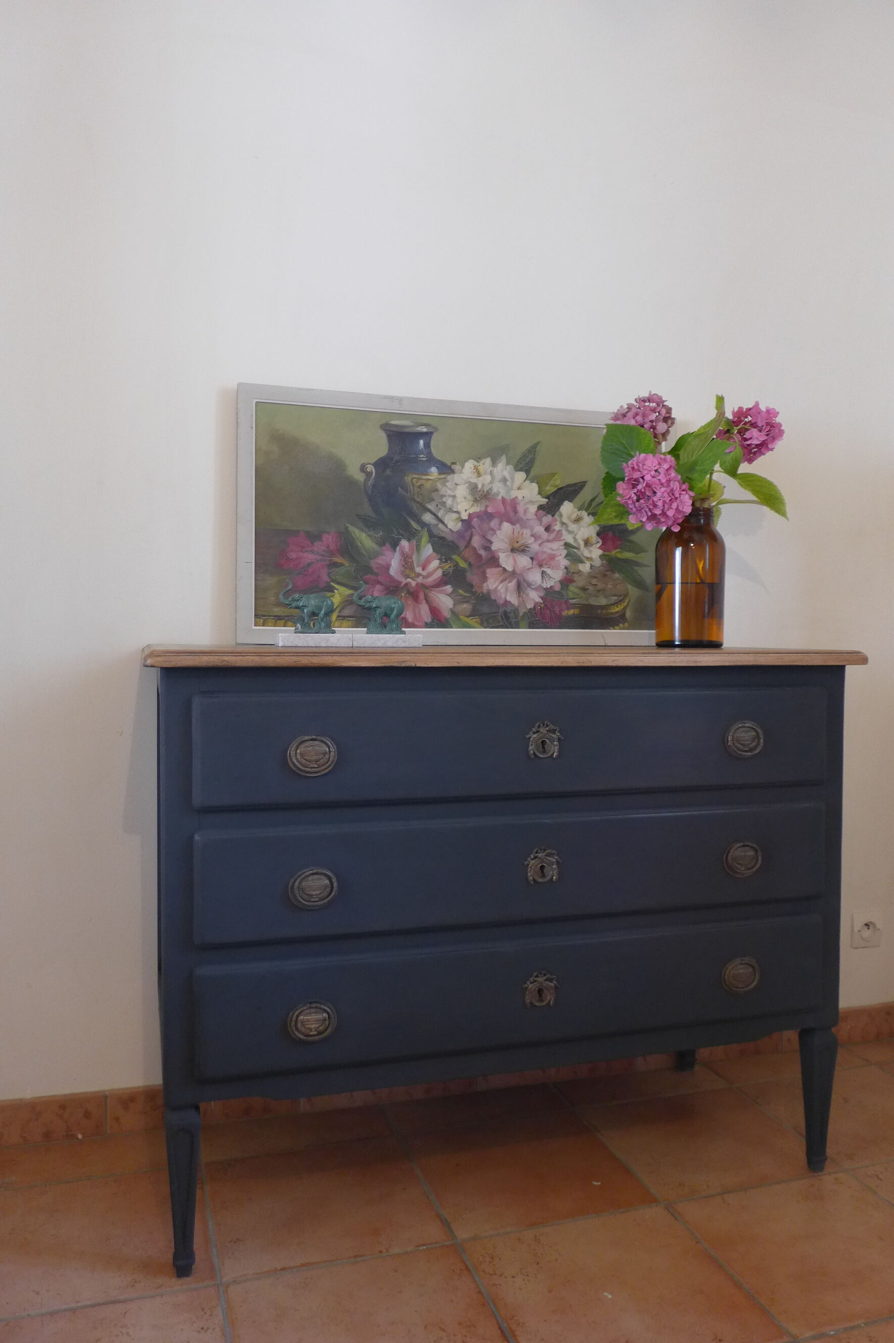 Old patinated commodity