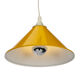 Suspension Yellow Cone space age