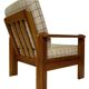 Vintage armchair set of 2 pinewood pine 70s design