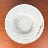 Mid-century modern minimalist studio pottery bowl from Pottestuen Keramik Frederikshavn, 1960s.