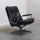 'Gentilina' swivel lounge chair by André Vandenbeuck for Strässle, 1960s