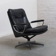 'Gentilina' swivel lounge chair by André Vandenbeuck for Strässle, 1960s