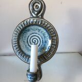 Bougeoir mural en grès de Soholm