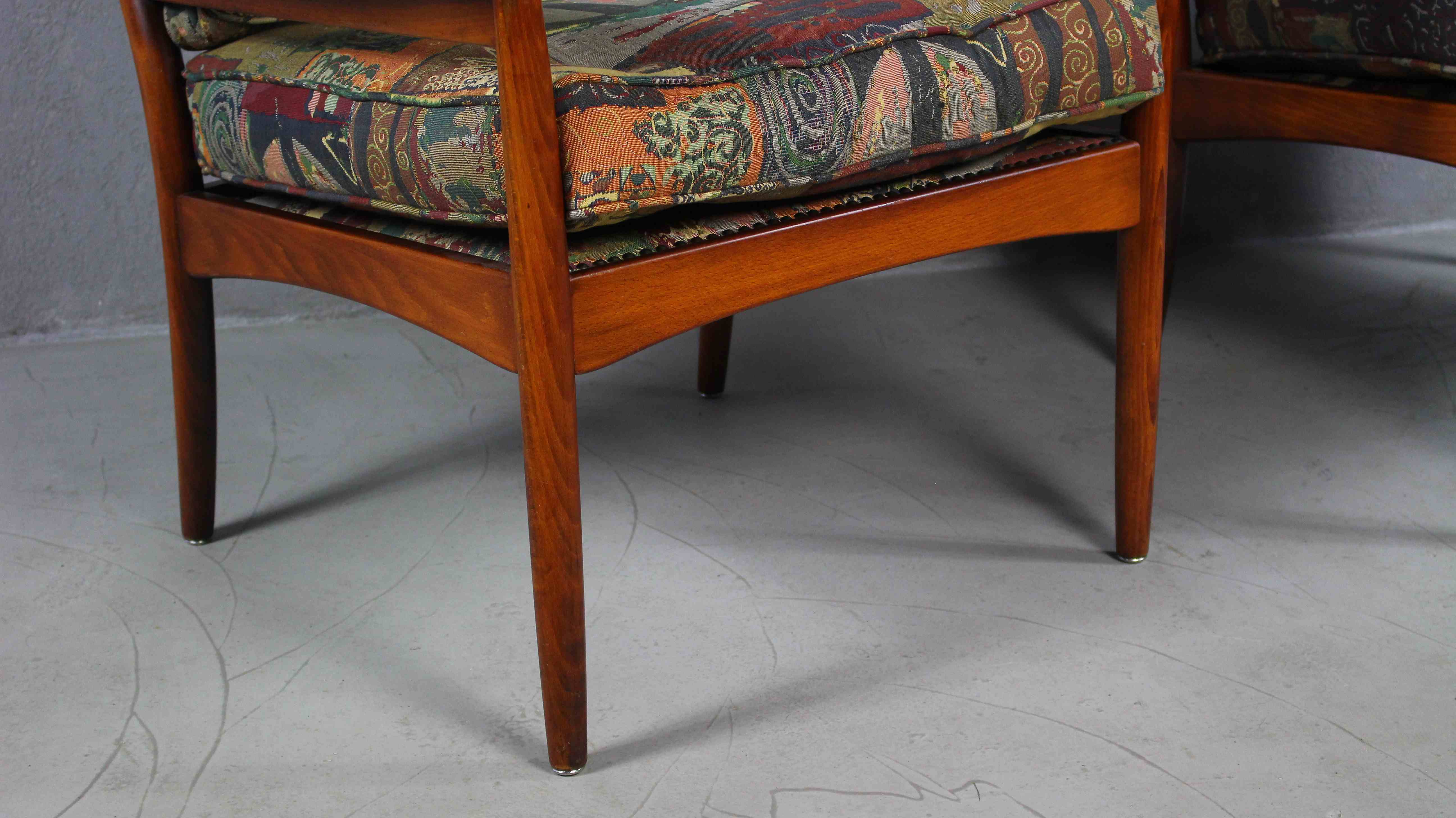 Mid Century Lounge Chair From Gote Mobler, Sweden 1970s