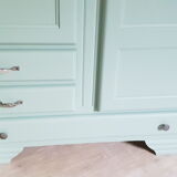 Green wardrobe thatdon art deco