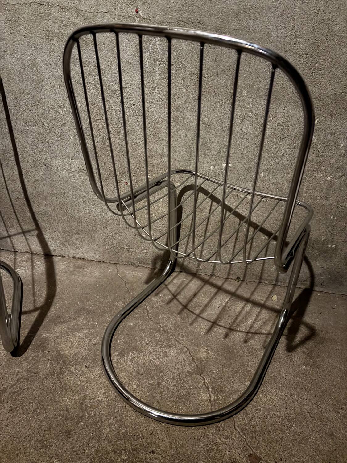 Pair of Gastone Rinaldi style chairs