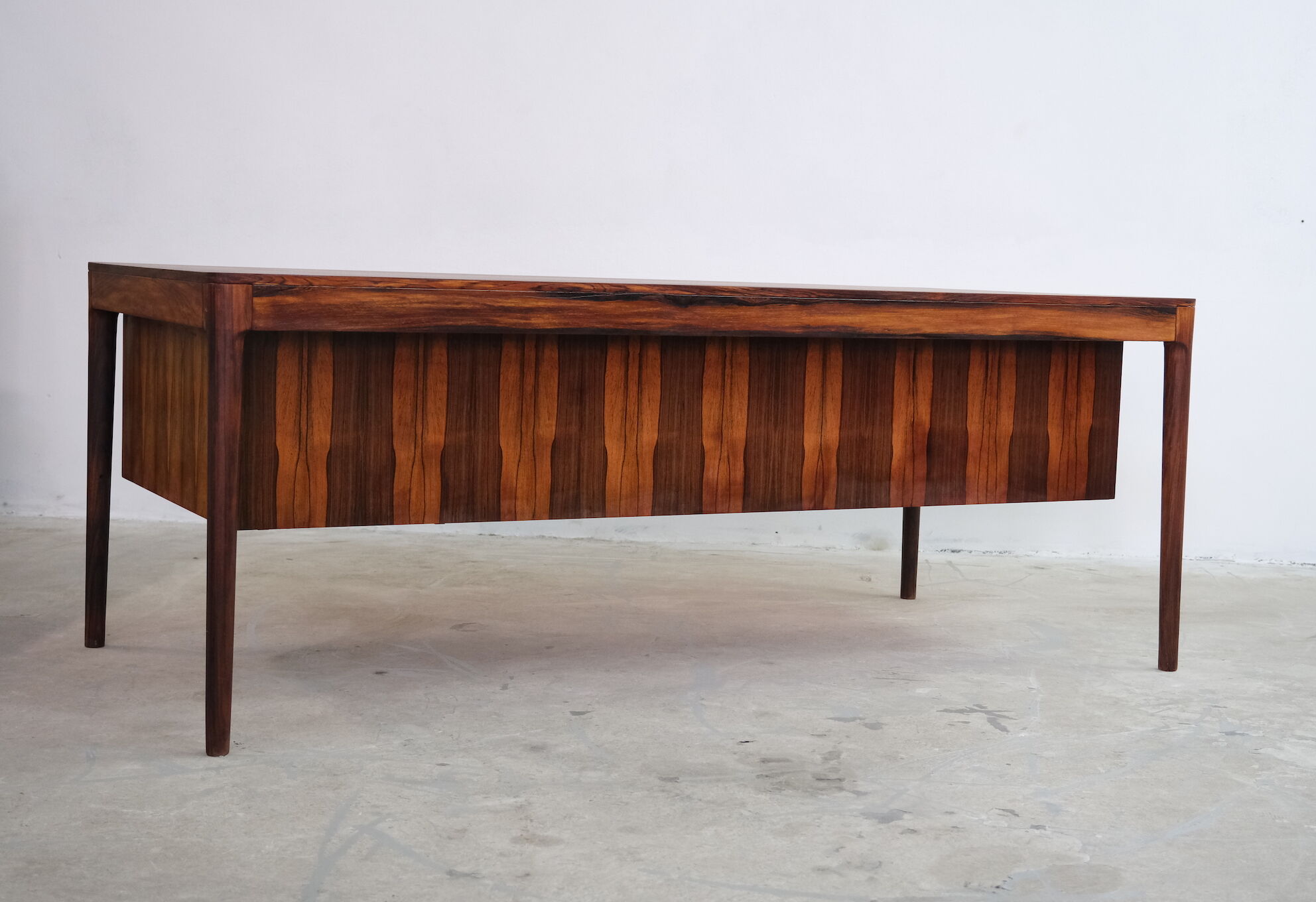 Mid century modern desk by torbjorn afdal for bruksbo, norway, 1970's