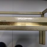 Table basse en alu - Pierre Vandel Paris - année 70