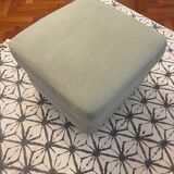 Velvet pouf