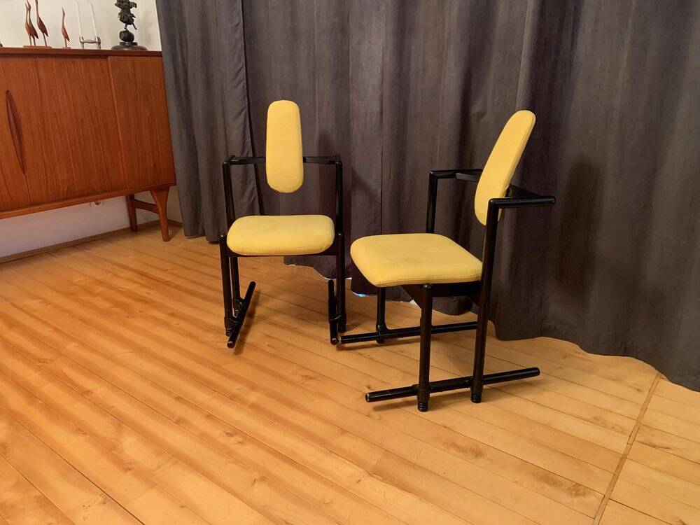 Set of Flysit armchairs by Peter Opsvik for Stokke, Norway, 1990s
