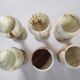 6 onyx wine glasses