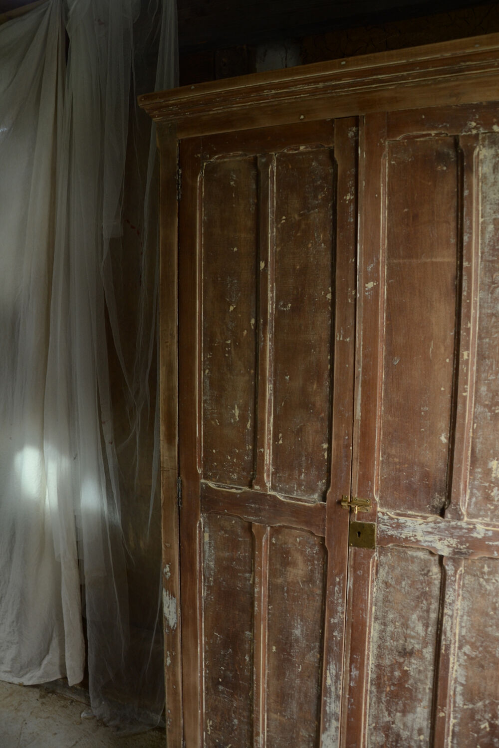 Patinated Parisian wardrobe