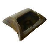 Cendrier ancien Marisa en céramique verte, Italie