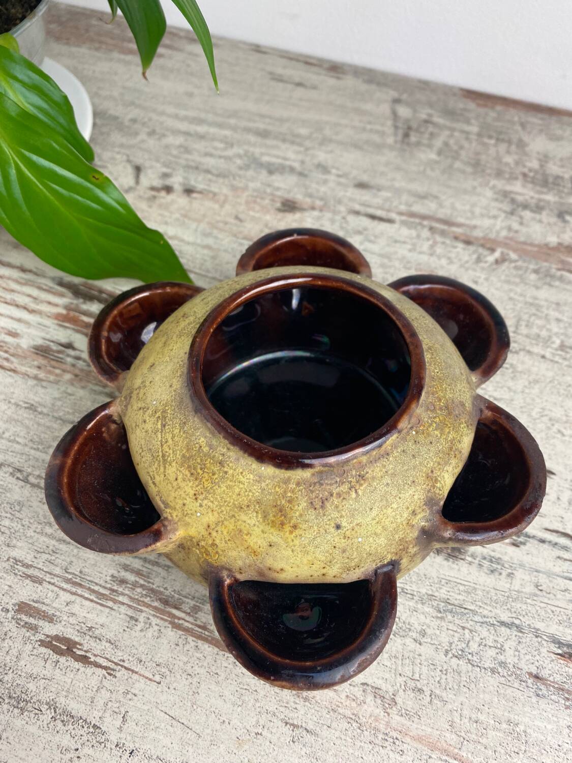 Ceramic flowerpot vase