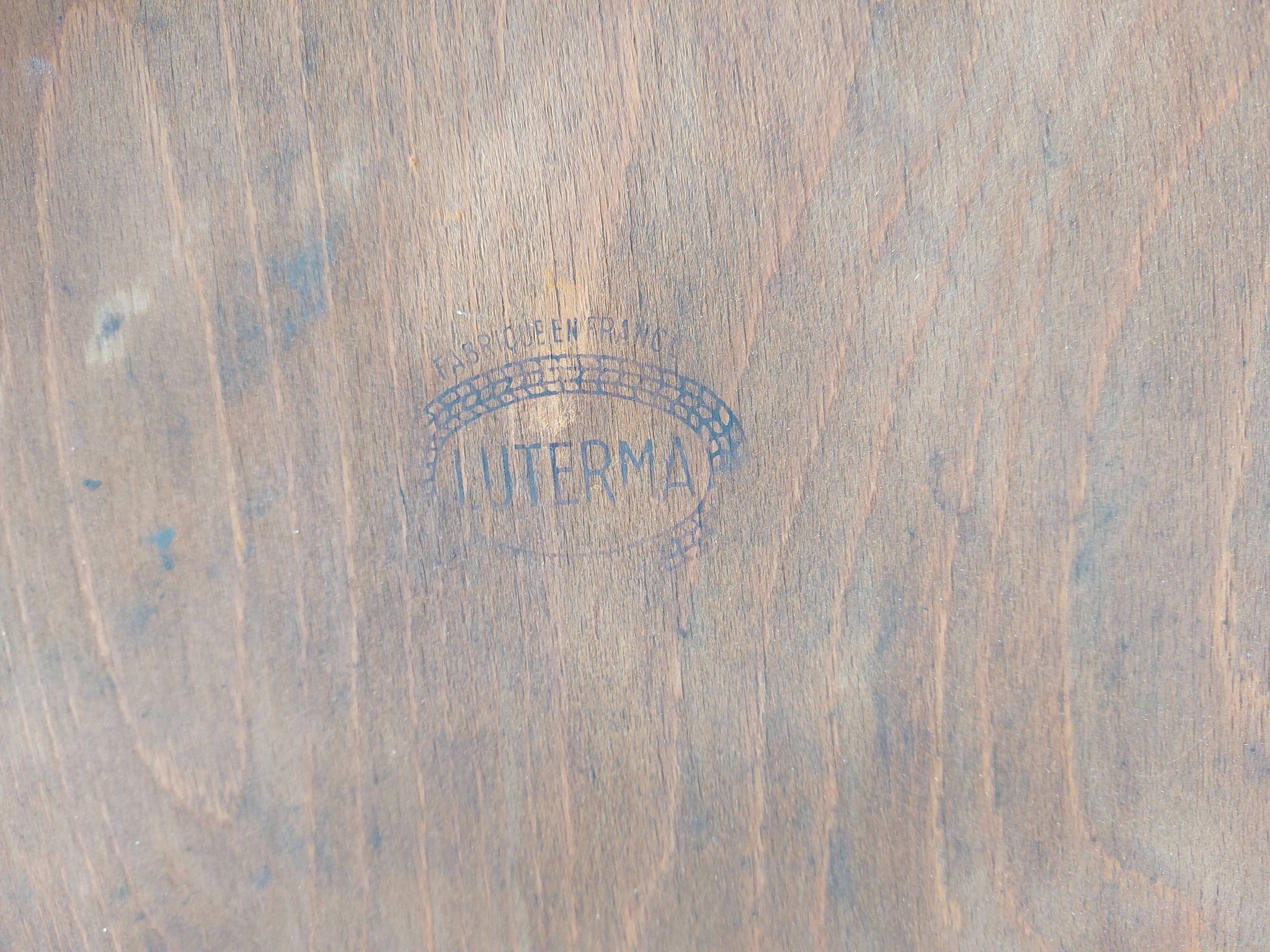 5 bistro chairs, brand Luterma France