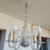 Murano 5-branched chandelier