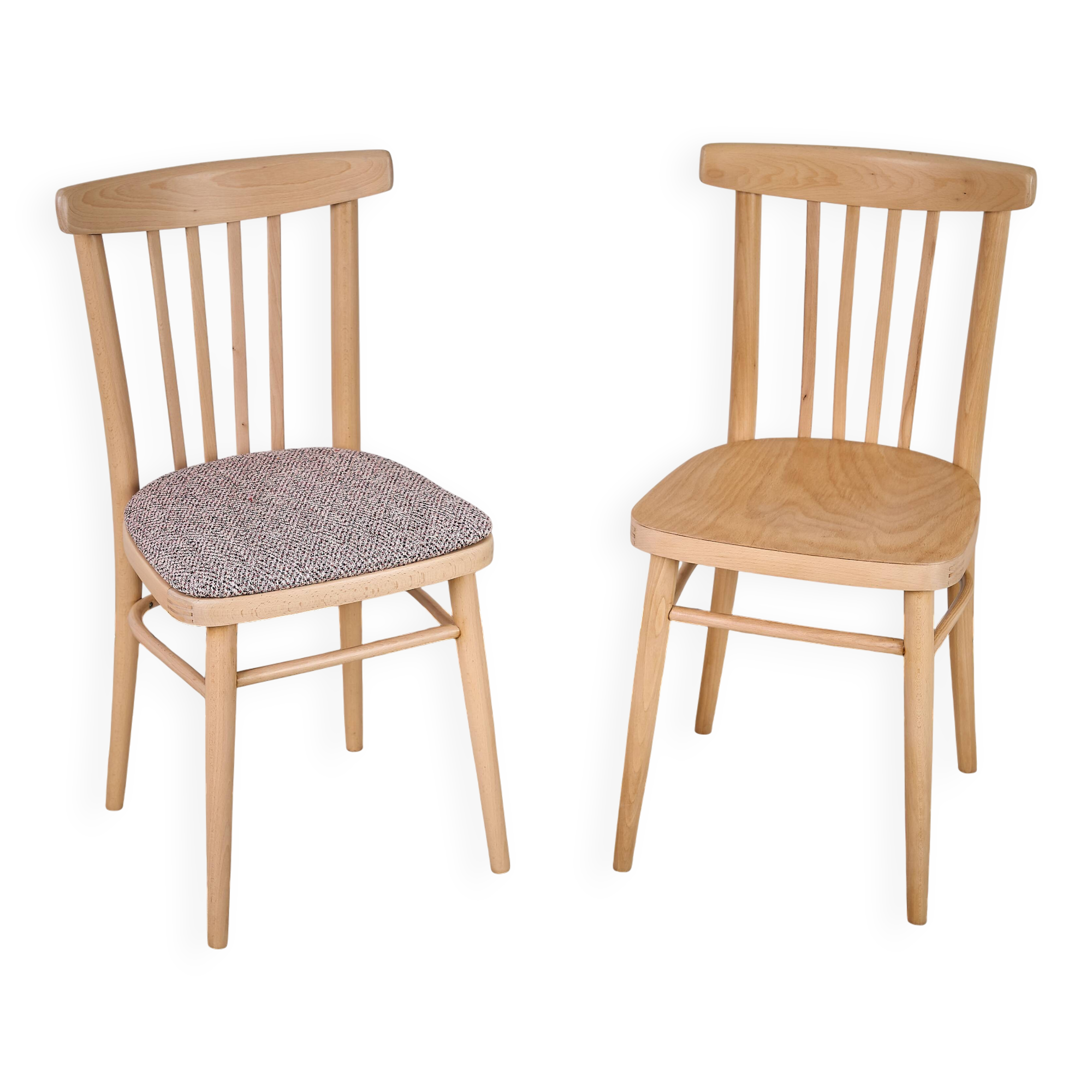 Pair of TON chairs, Czechoslovakia, 1960s, VINTAGE