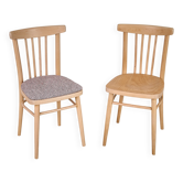 Pair of TON chairs, Czechoslovakia, 1960s, VINTAGE