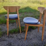 Paire de chaises vintage