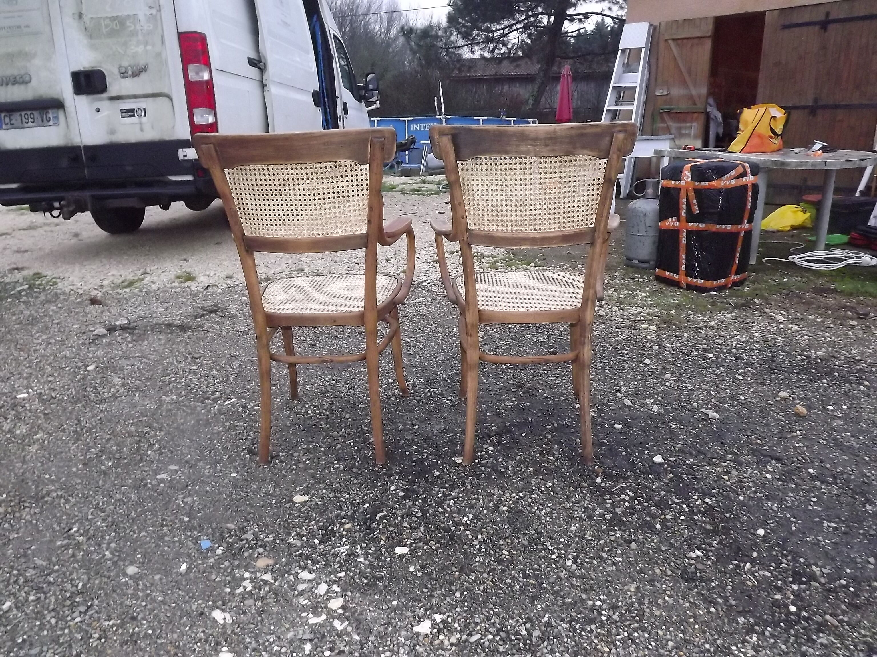 Pair of armchairs Jacob and Josef Kohn Vienna